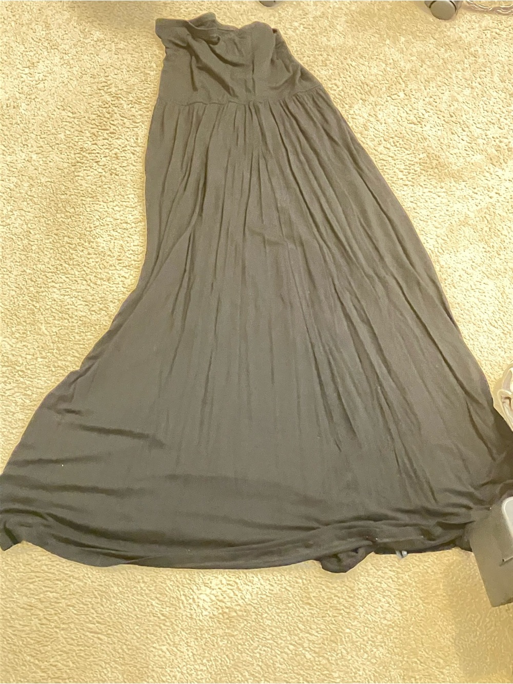 ASOS Black Maxi Skirt with Full Flow